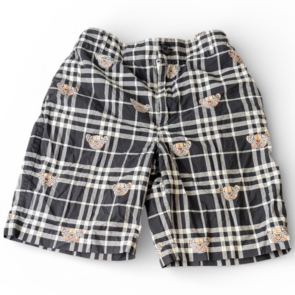 Burberry boys vintage check teddy bear Shorts
